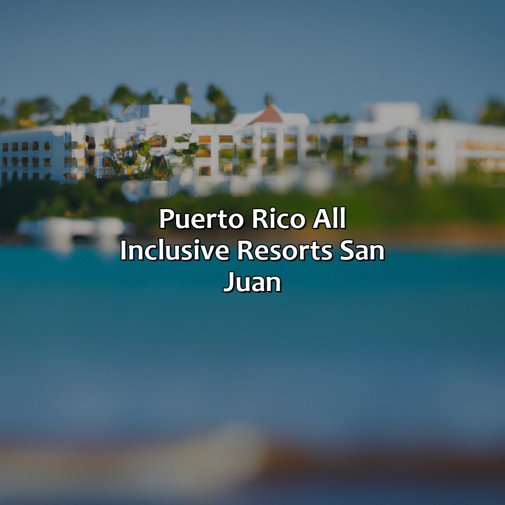 Puerto Rico All Inclusive Resorts San Juan - Krug